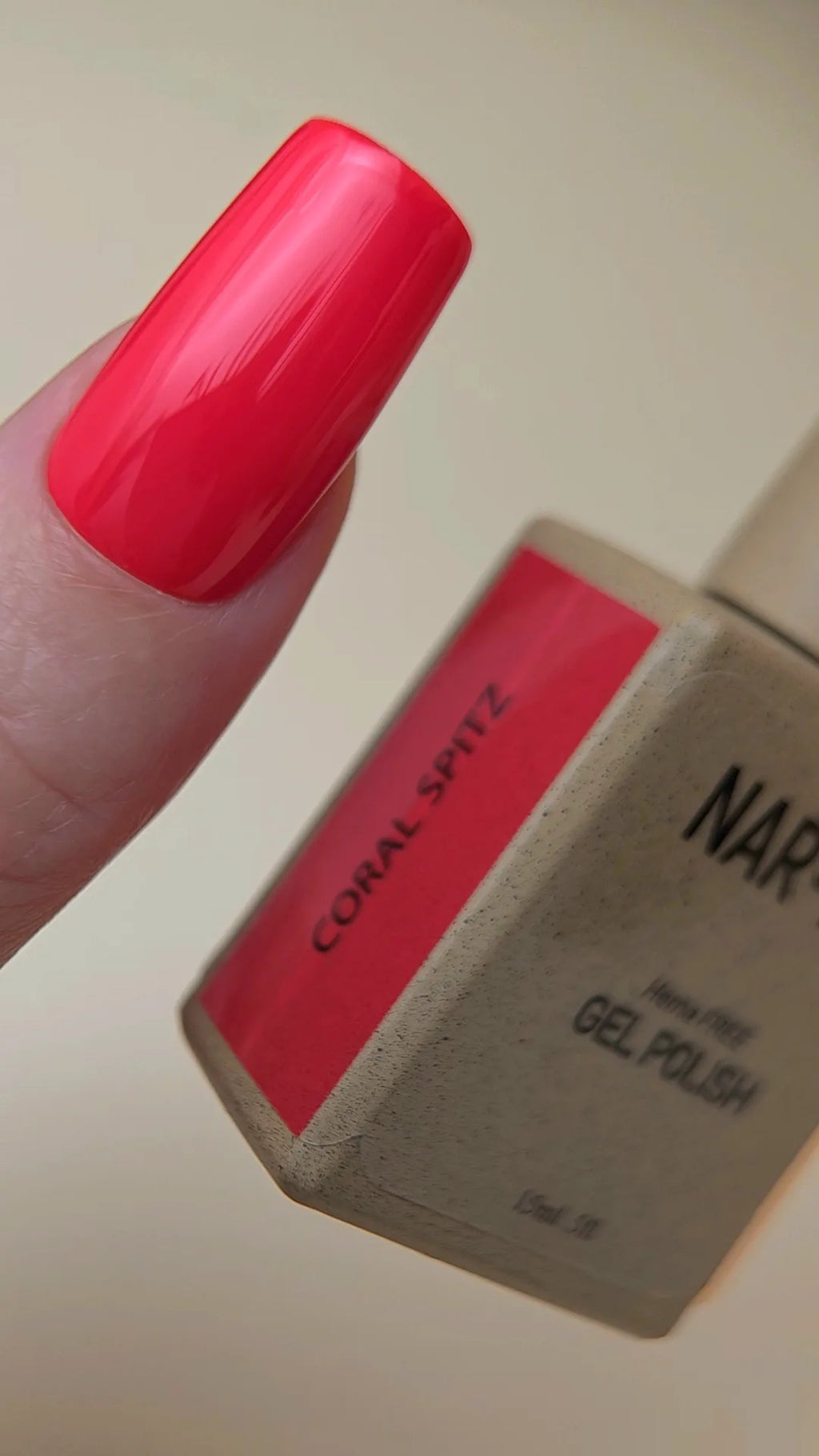 Coral Spitz Gel Polish swatch