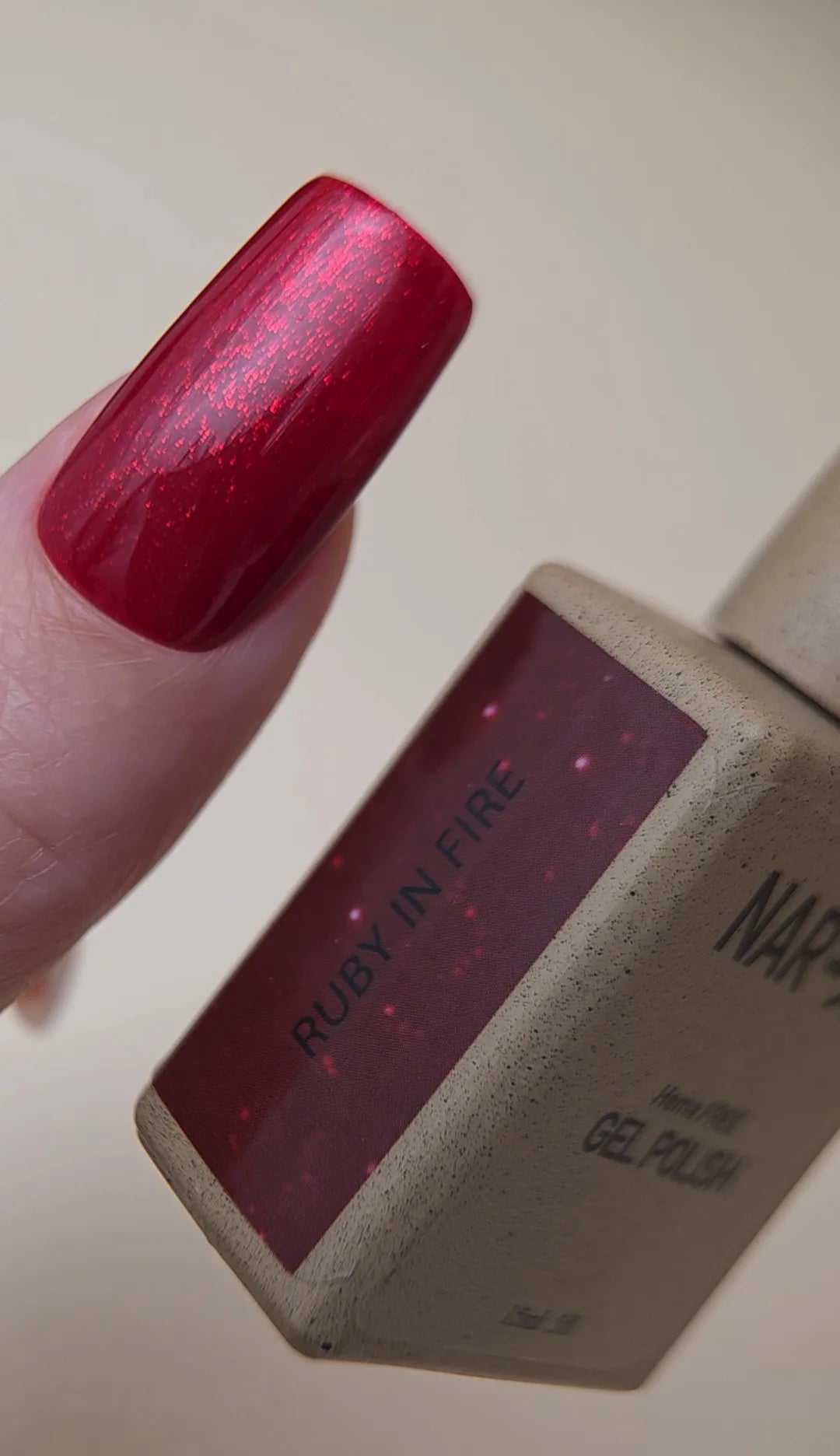 Ruby in Fire Gel Polish swatch