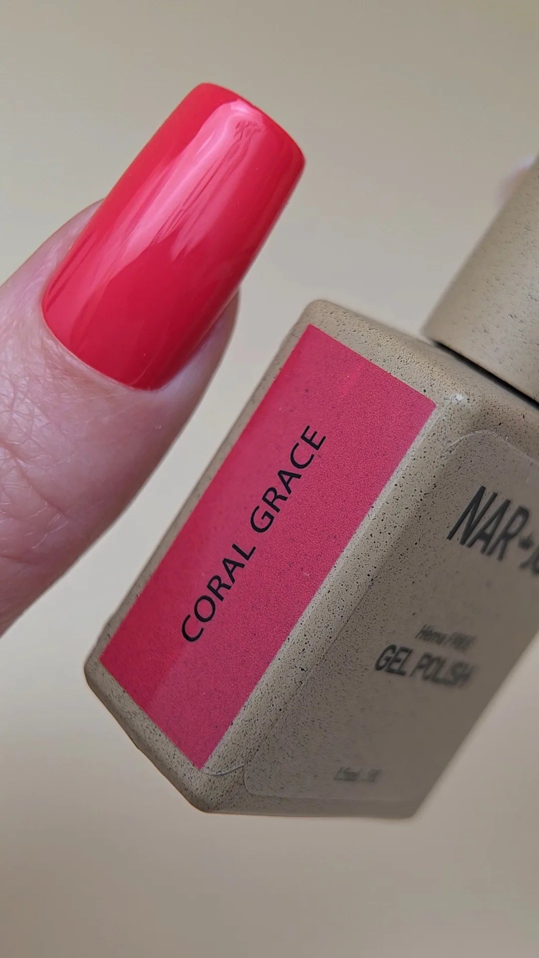 Coral Grace Gel Polish swatch