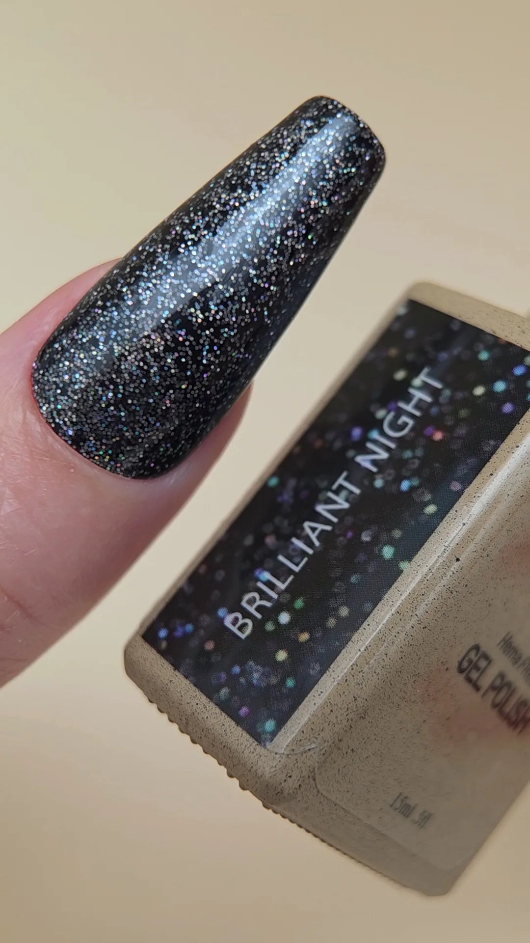 Brilliant Night Gel Polish swatch