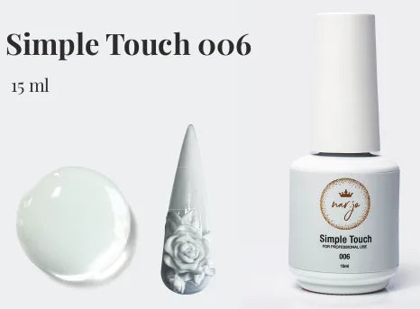 Simple Touch Top Coat 15ML - 6 | Nar Jo