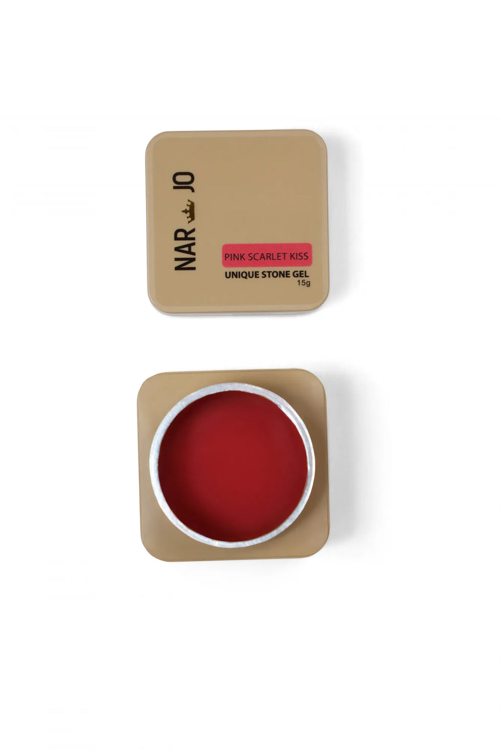 Pink Scarlet Kiss Unique Stone Gel | Nar Jo