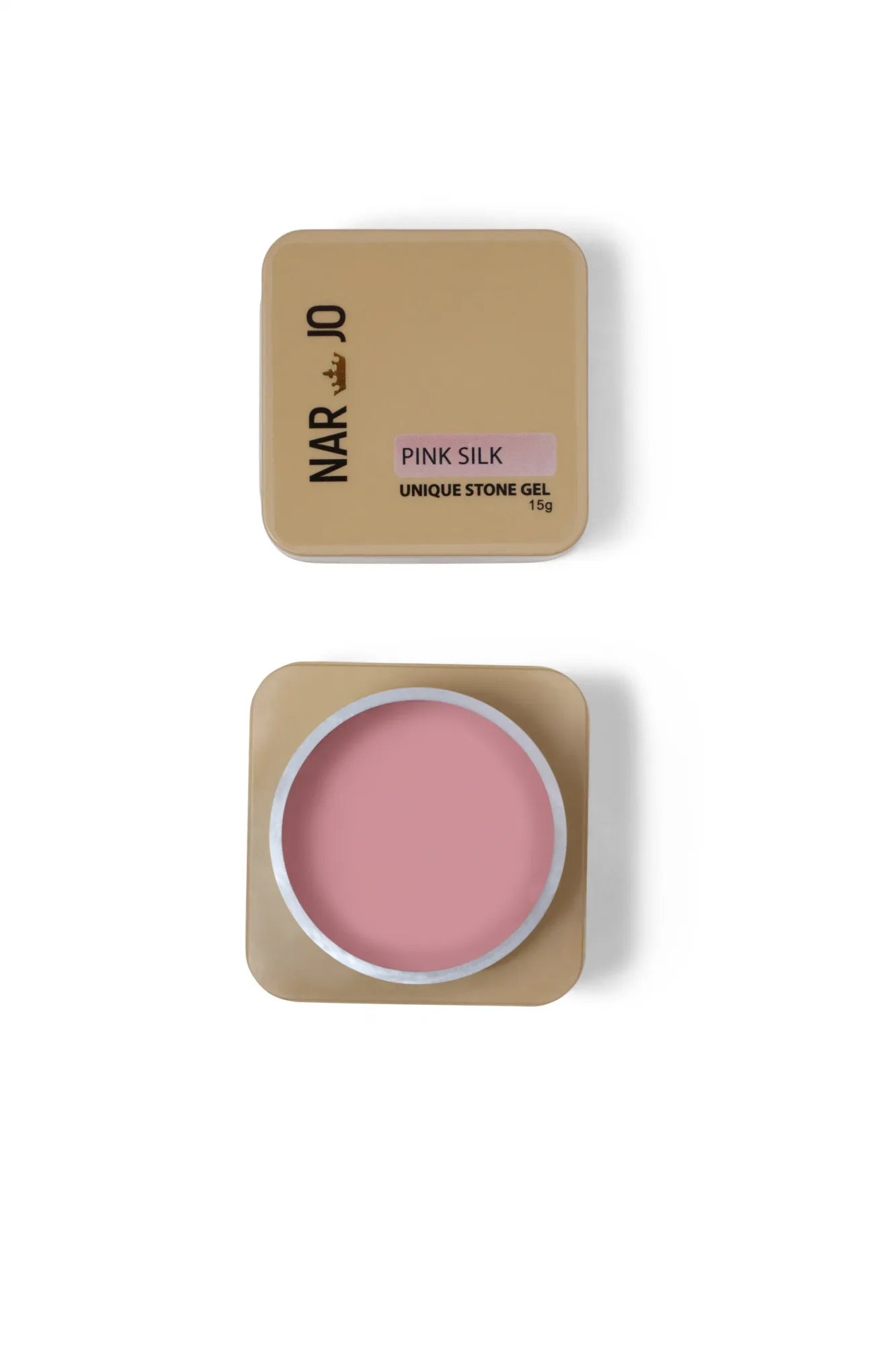 Pink Silk Unique Stone Gel | Nar Jo