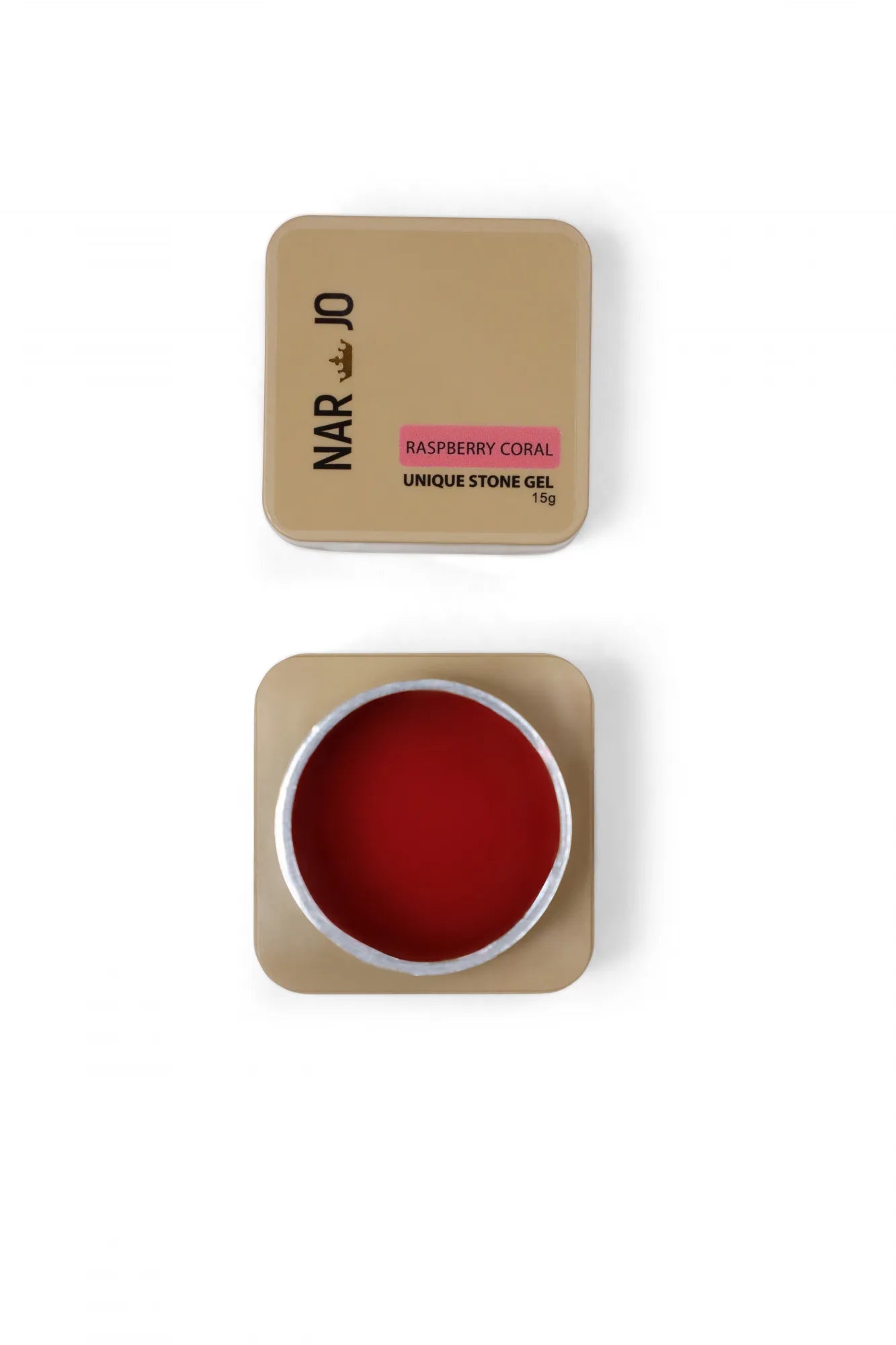 Raspberry Coral Unique Stone Gel | Nar Jo
