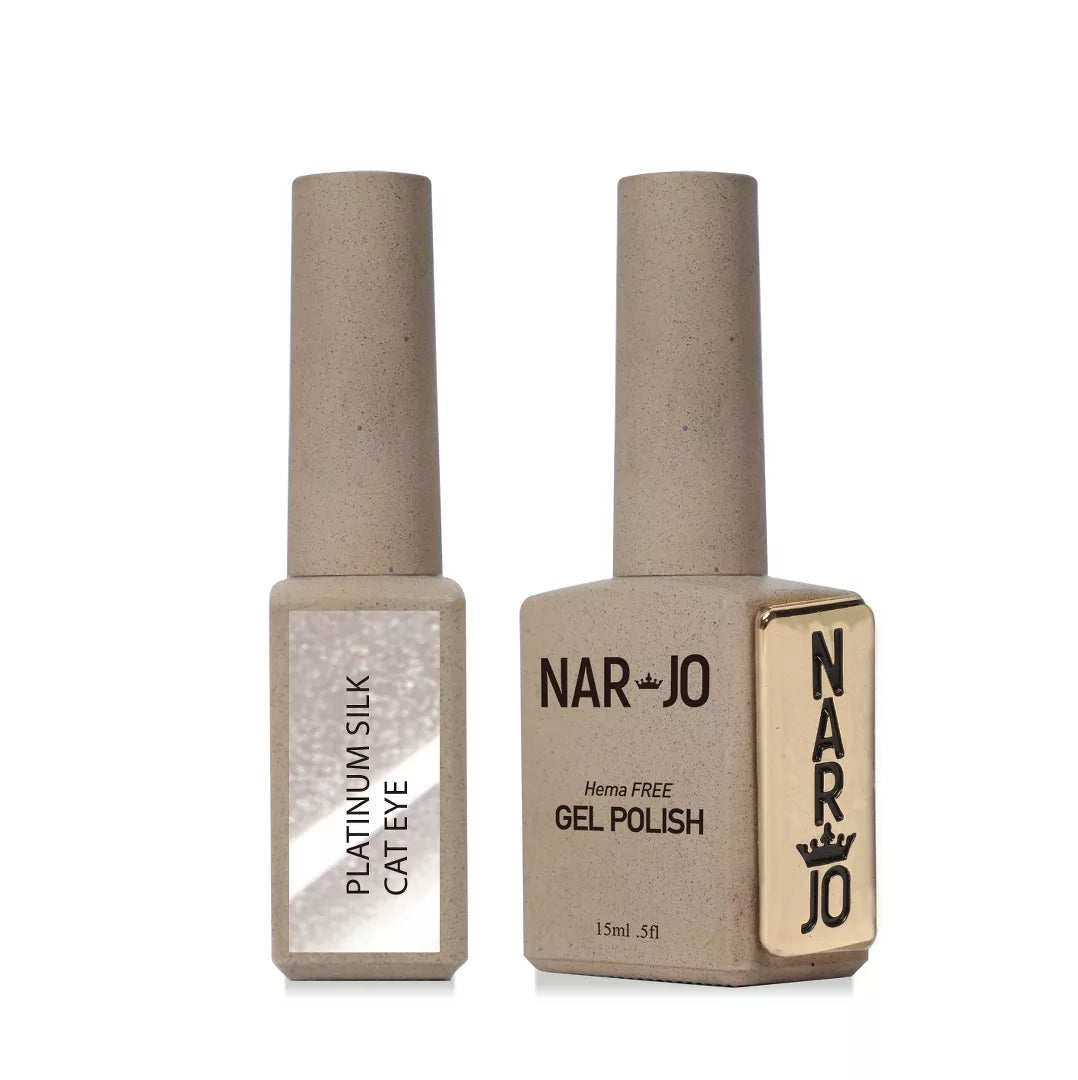 Platinum Silk Cat Eye Gel Polish | Nar Jo