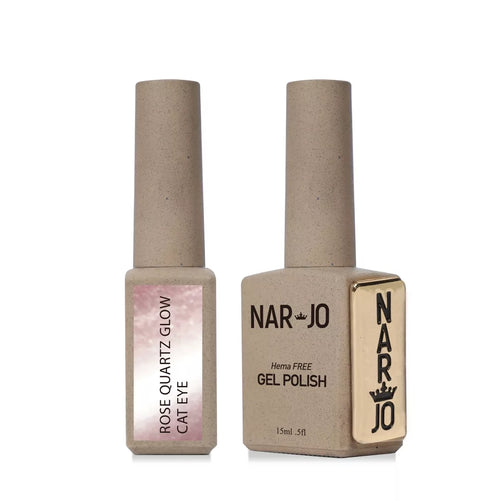 Rose Quartz Glow Cat Eye Gel Polish