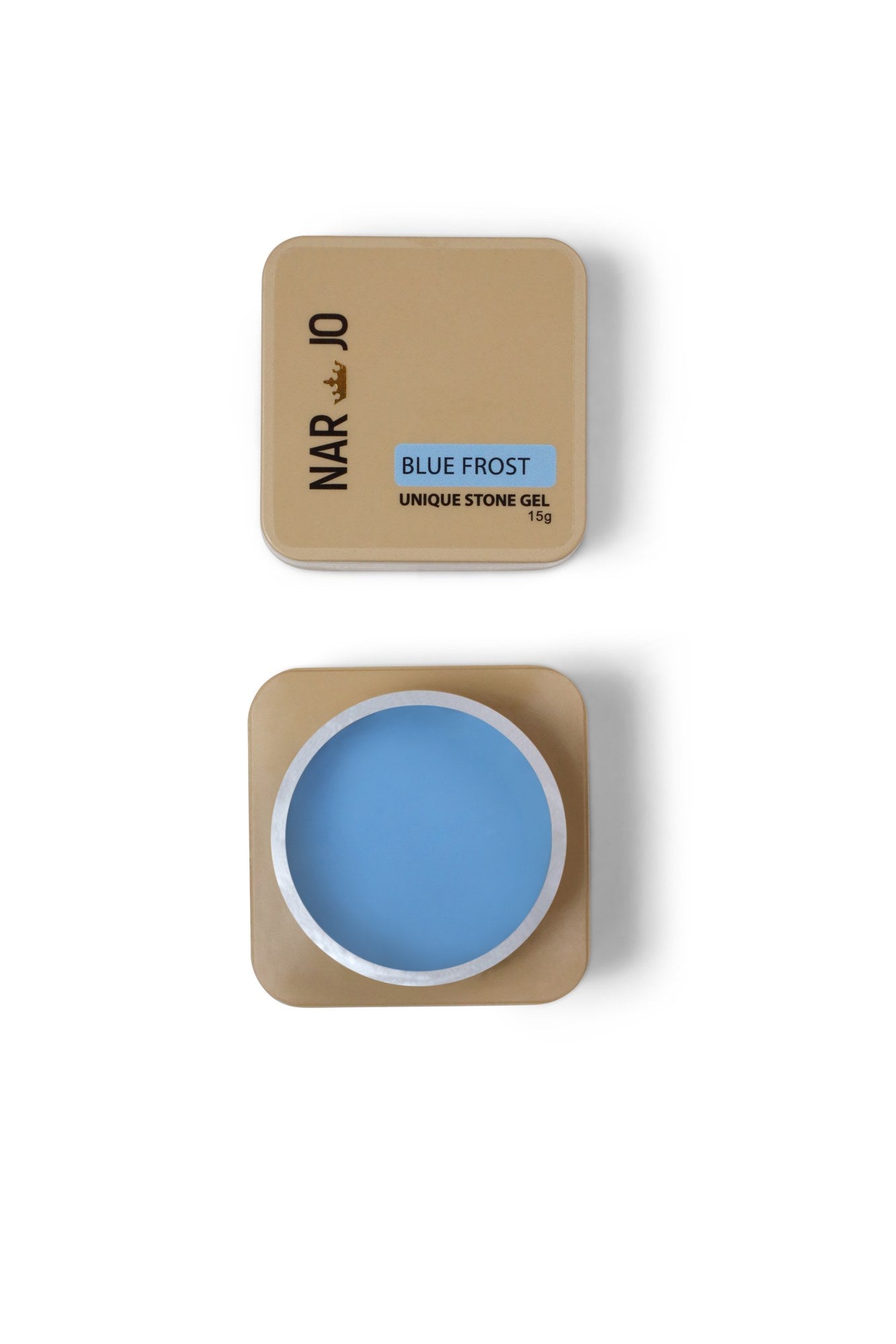 Blue Frost Unique Stone Gel - real gel color
