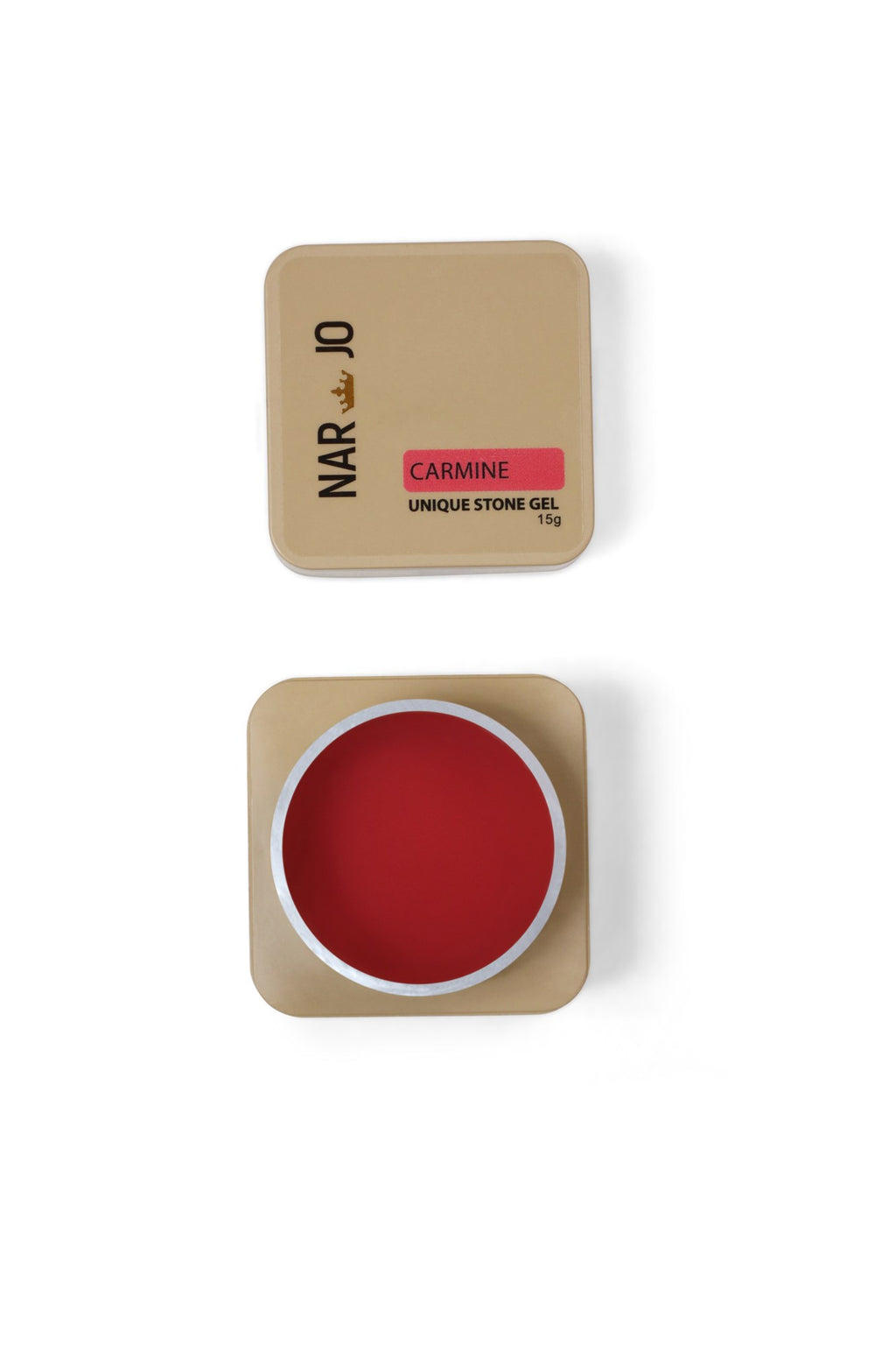 Carmine Unique Stone Gel - real gel color