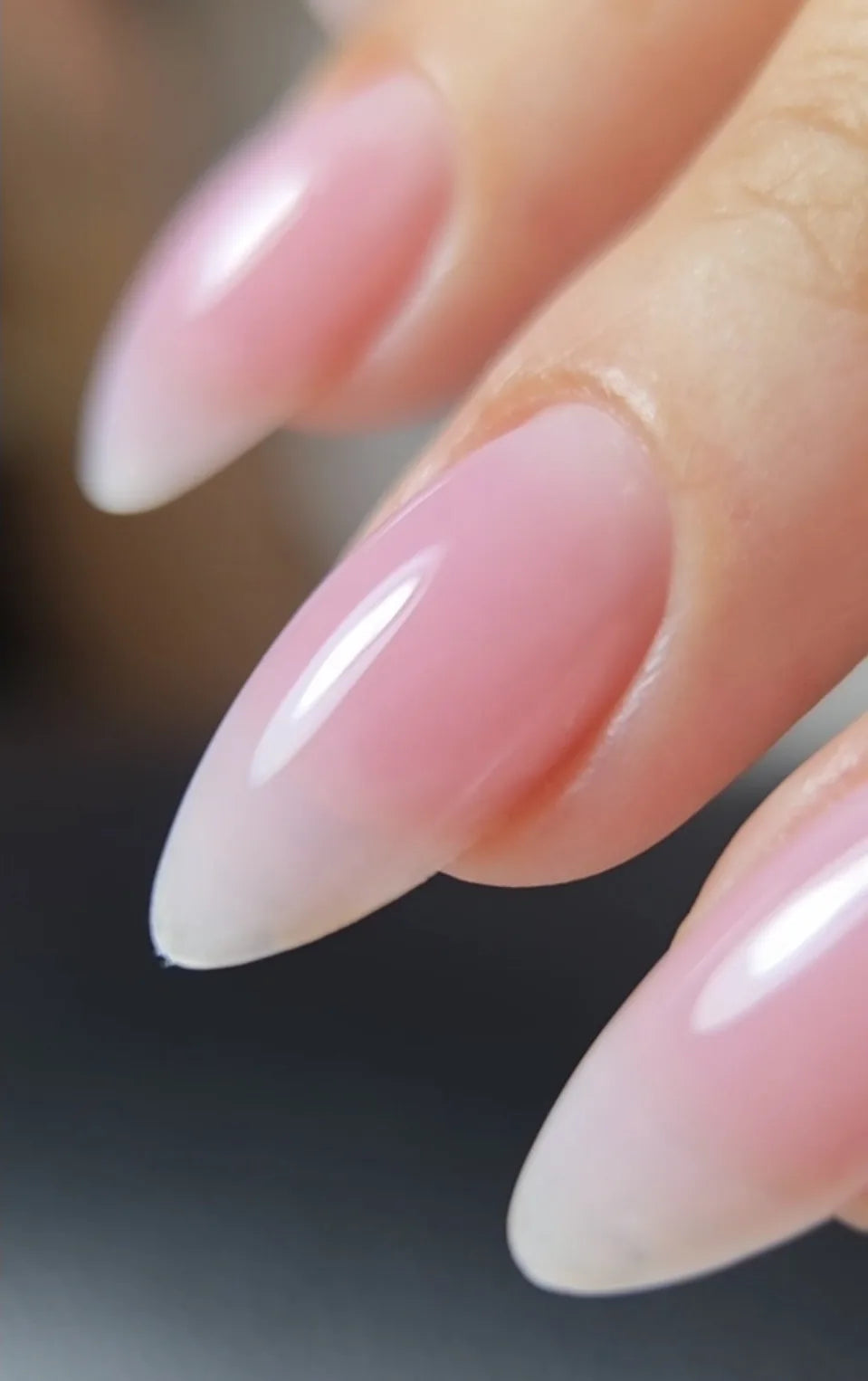 Pink Clouds Unique Stone Gel swatch