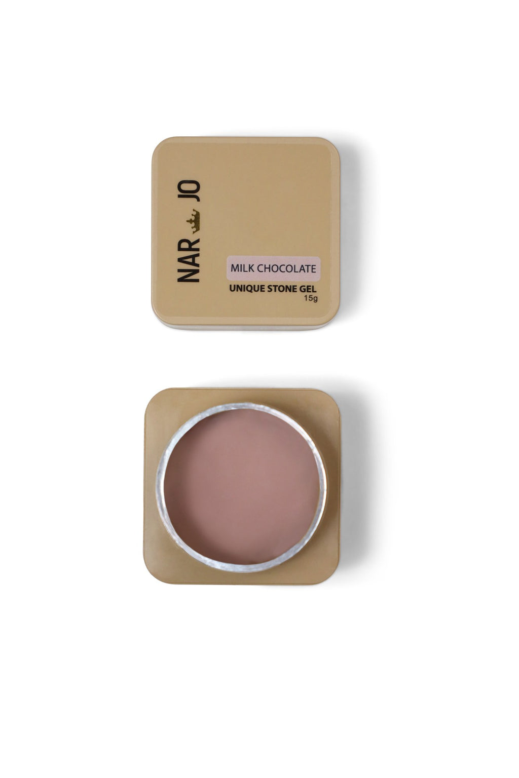 Milk Chocolate Unique Stone Gel - real gel color
