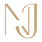 Nails Jo NJ gold monogram logo