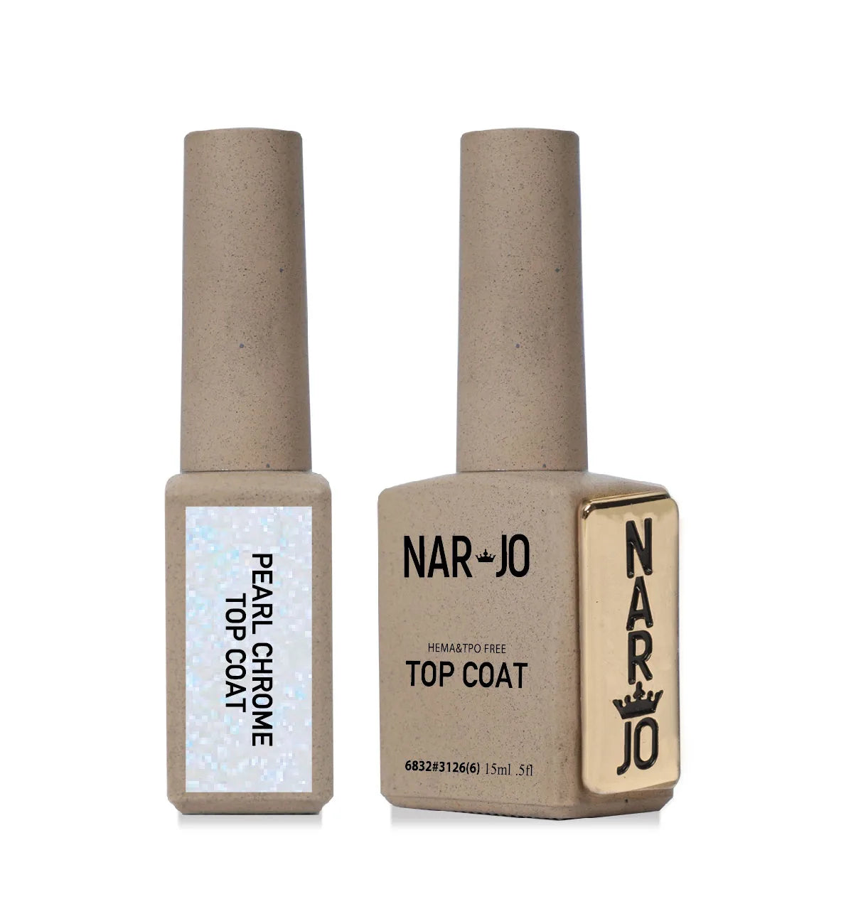 Pearl Chrome Top Coat Gel Polish | Nar Jo