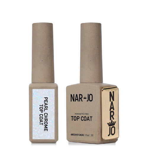 Pearl Chrome Top Coat Gel Polish