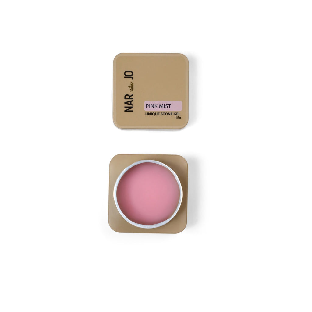 Pink Mist Unique Stone Gel