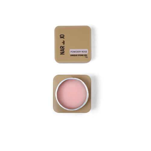 Powdery Rose Unique Stone Gel