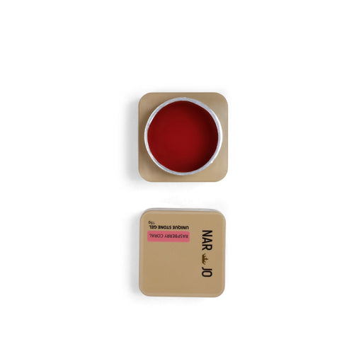 Raspberry Coral Unique Stone Gel