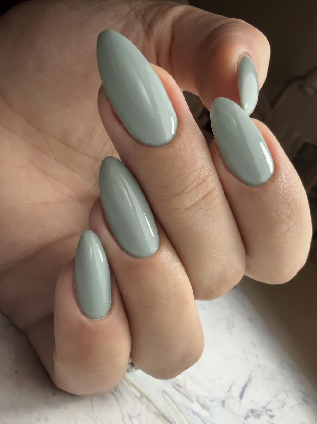 Sage on nails