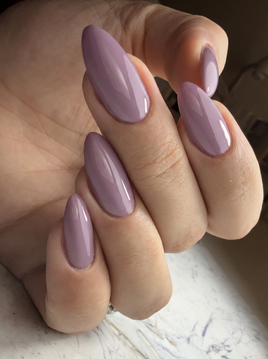 Pansies on nails