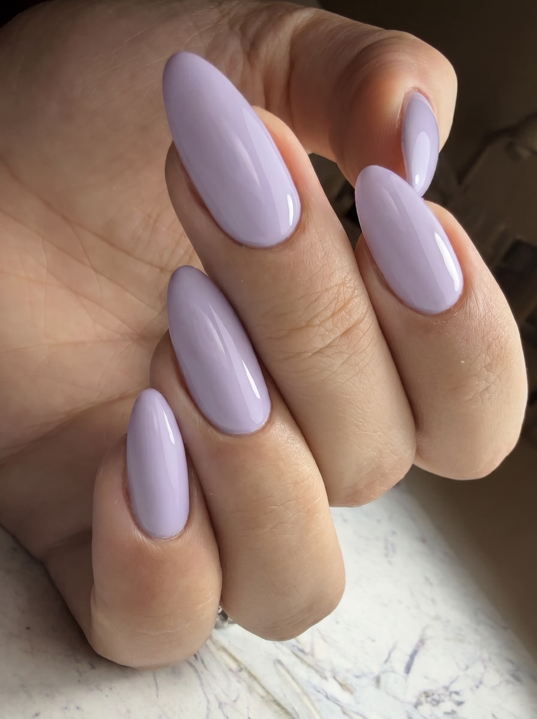 Purple Haze Gel Polish on nails