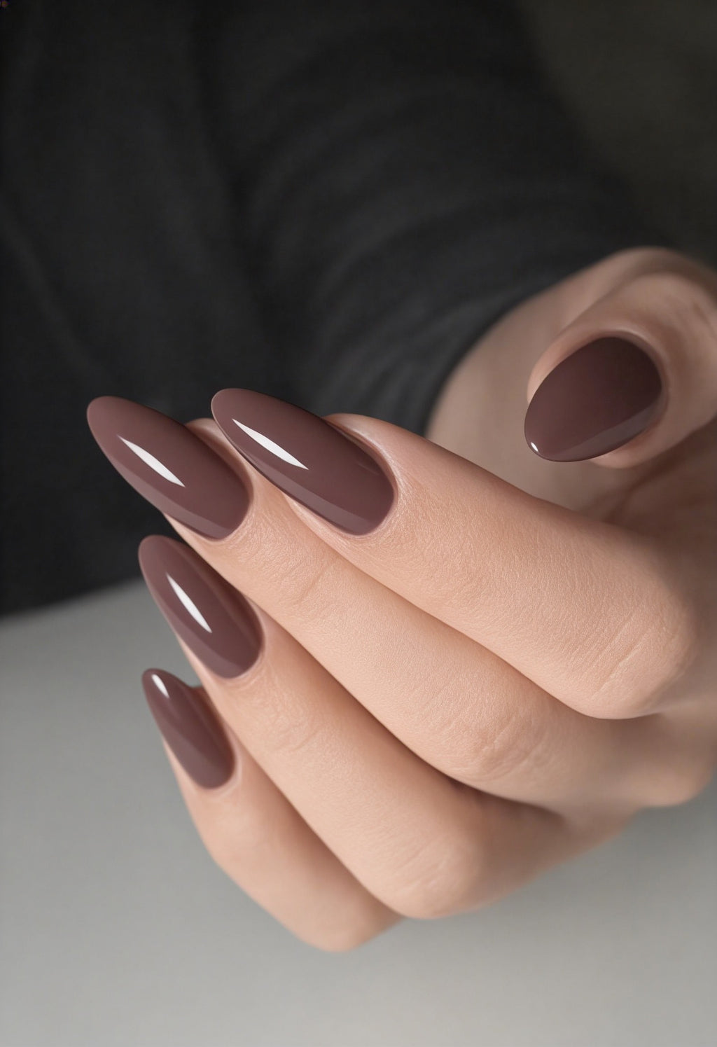 chocolate-opal hand