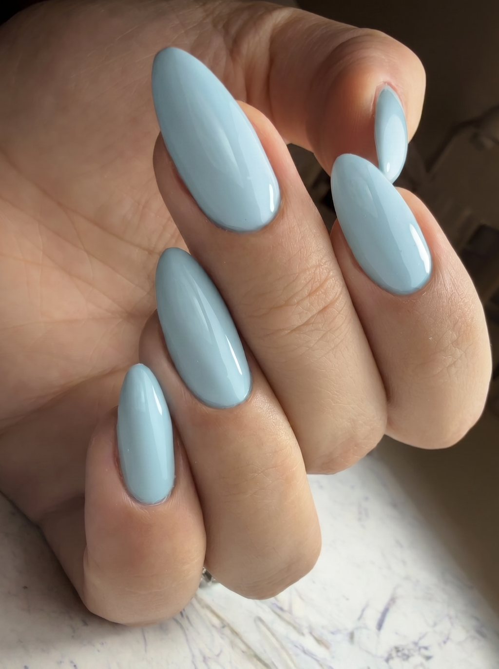 Aqua Mist on nails