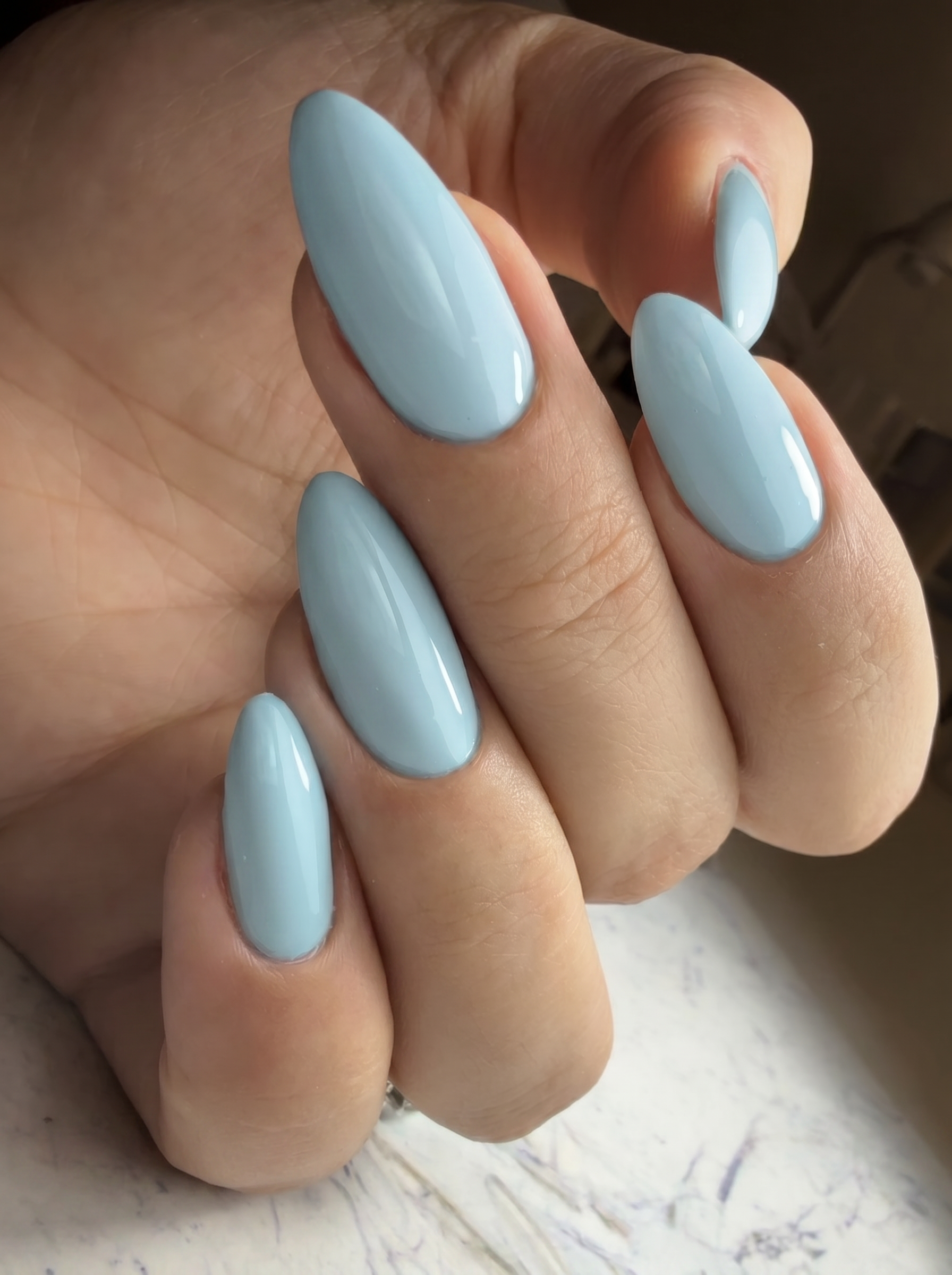 Aqua Mist on nails