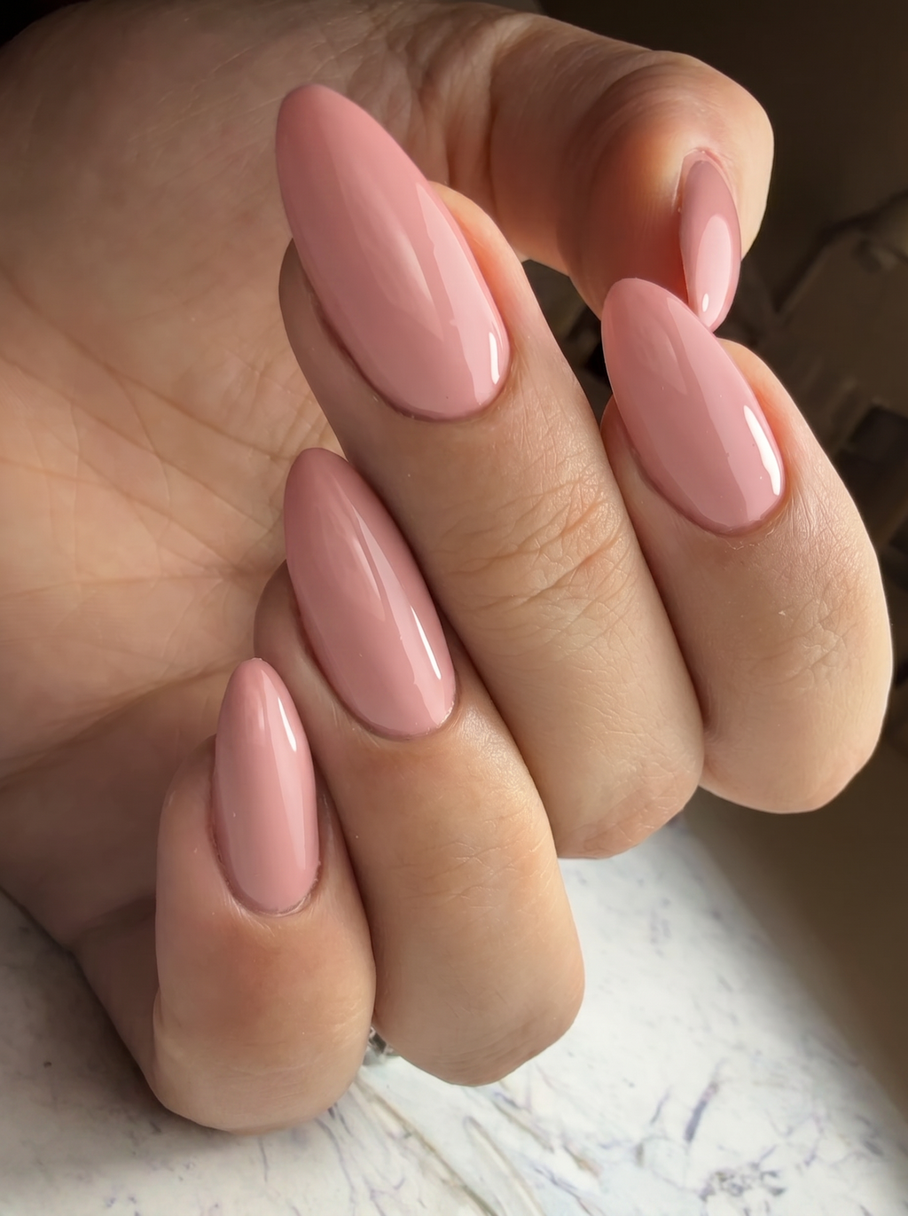 Rose on nails