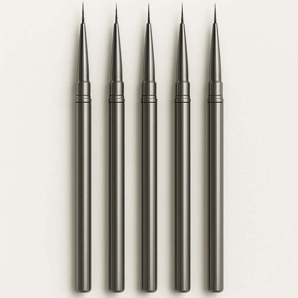 5pcs Nail Art Liner Brush Set – Fine Detail & Striping Pens
