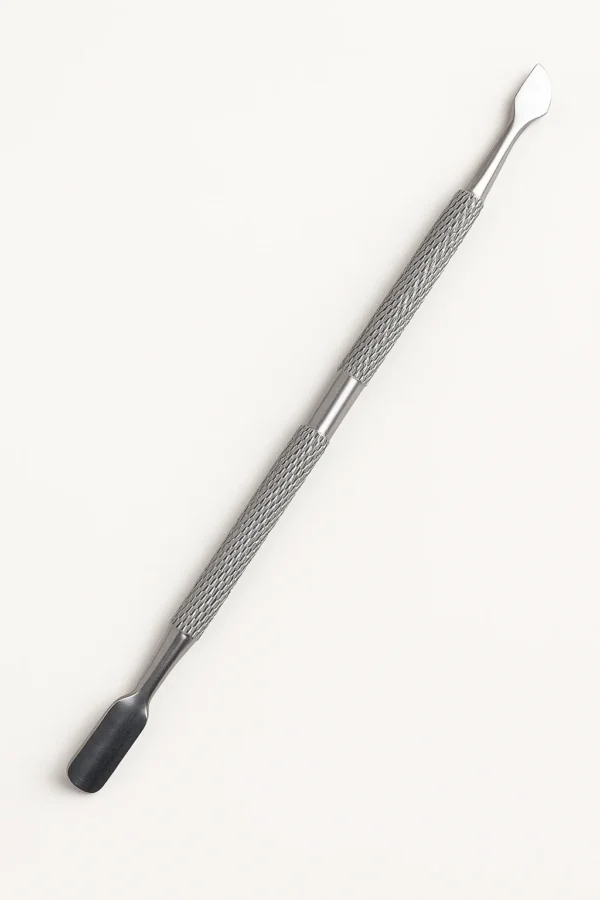 2pcs Cuticle Pusher & Dead Skin Remover – Stainless Steel Nail Tool